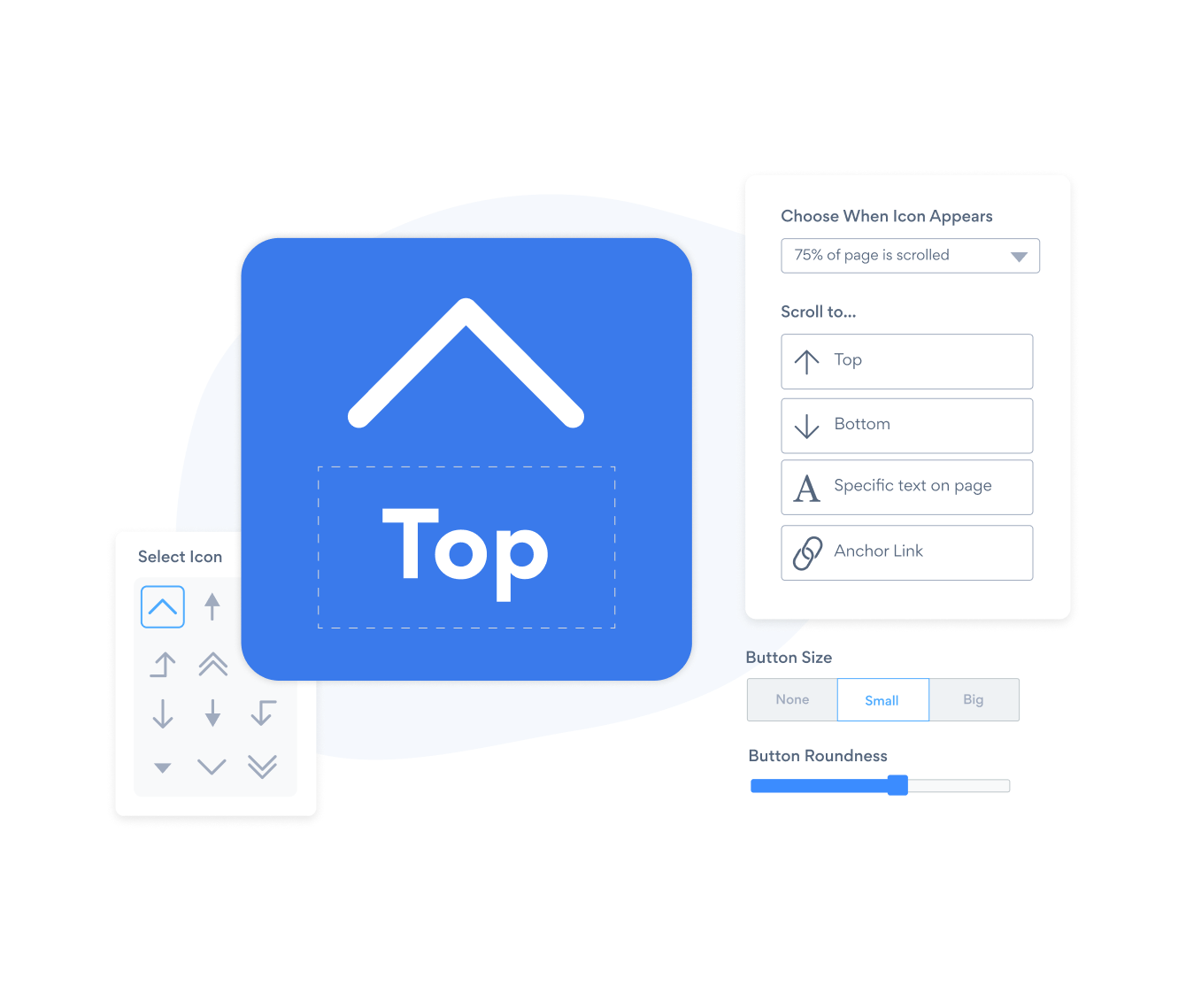Free Scroll To Top App for site The Best Rated Scroll To Top App