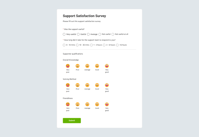 Free Online Form Templates - POWR.io